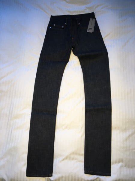 Dior Homme 17.5cm Made in Japan raw indigo denim jeans